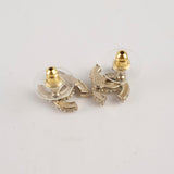 Chanel CC Crystal/Pearl Earrings Costume Jewellery