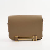 Hermes Geta Chevre Mysore Etoupe (W Stamp 2024)