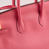 Hermes Birkin 25 Swift Rose Azalee (A Stamp 2017)