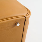 Hermes Lindy 30 Caramel Evercolor T Stamp