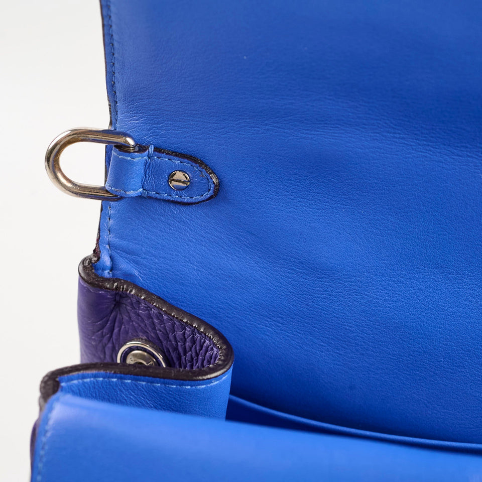 Dior Be Small Purple Top Handle Bag
