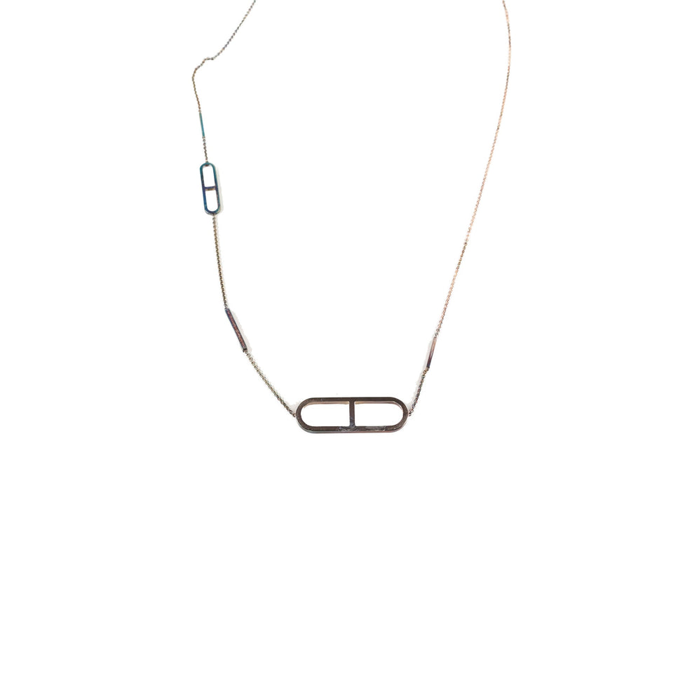 Hermes Ever Chaine' Dancre Long Necklace