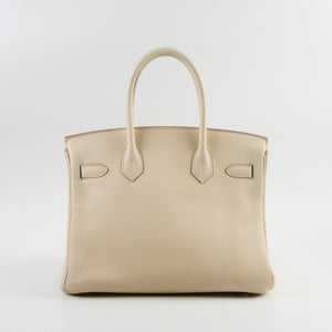 Hermes Birkin 30 Craie A Stamp