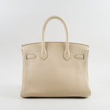 Hermes Birkin 30 Craie A Stamp