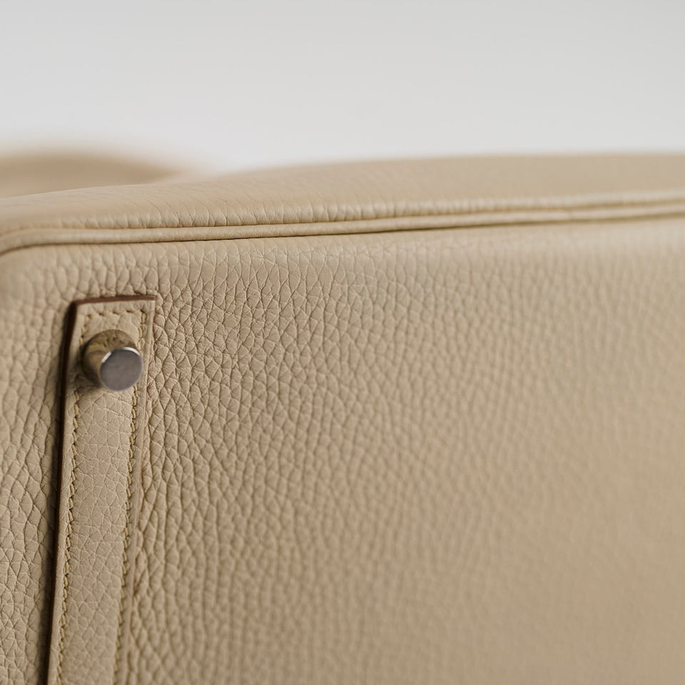 Hermes Birkin 30 Craie A Stamp