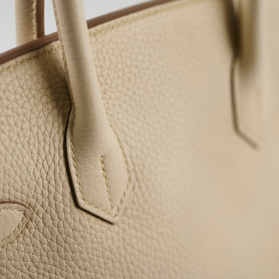 Hermes Birkin 30 Craie A Stamp