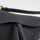 Christian Dior Saddle Bag Black
