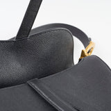 Christian Dior Saddle Bag Black