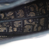 Christian Dior Oblique Saddle Bag Navy