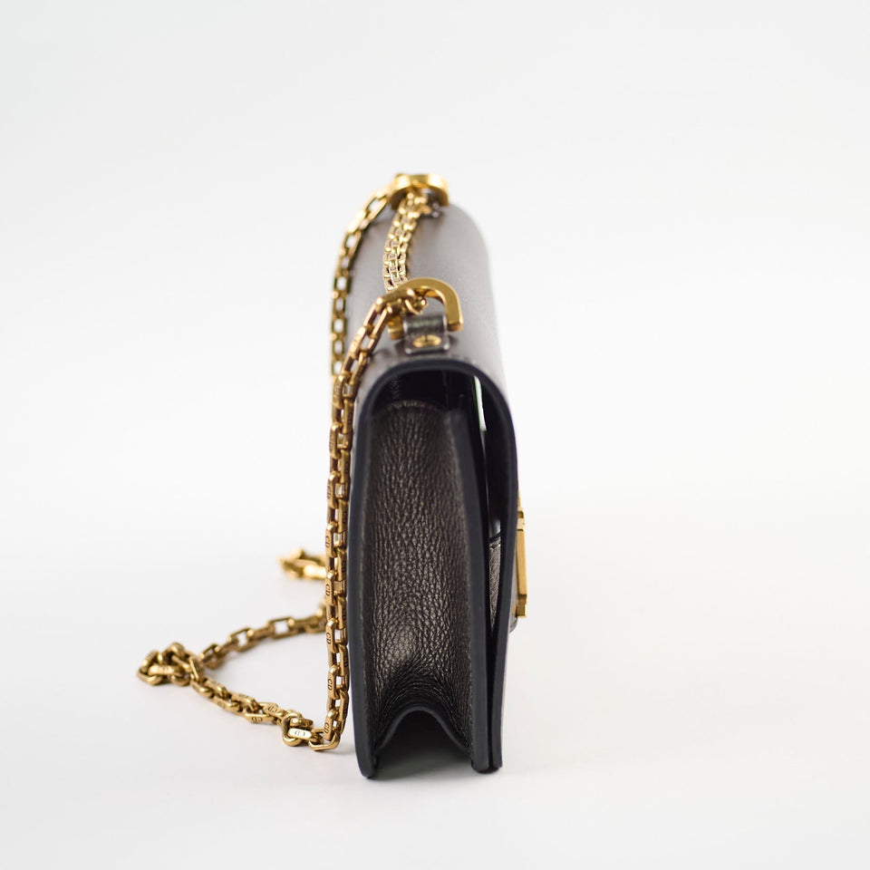 Christian Dior J'aDior Flap Bag Metallic