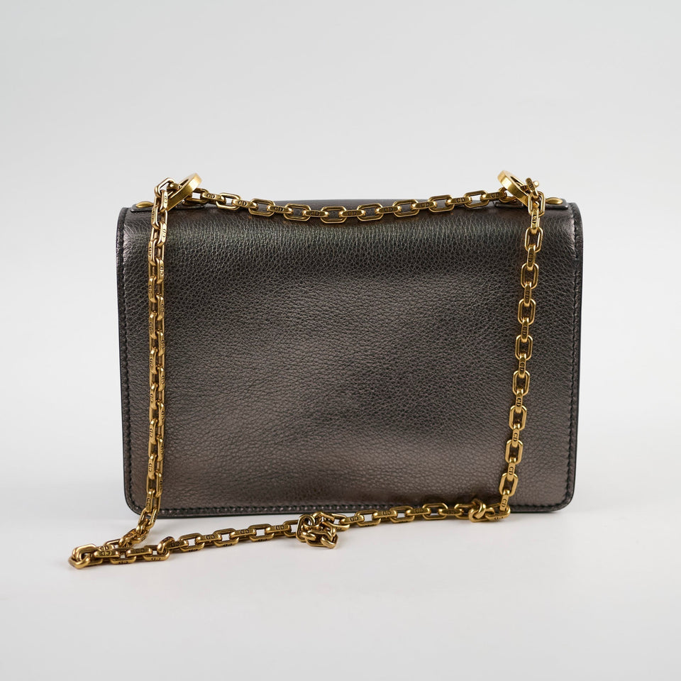Christian Dior J'aDior Flap Bag Metallic