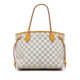 Louis Vuitton Damier Azur Neverfull PM Tote Bag