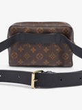 Louis Vuitton Uniformes Belt Bag Monogram / Black Coated Canvas