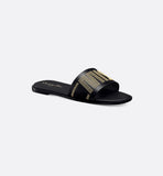 BLACK Christian Dior WOMEN SLIDE