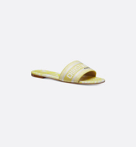 LEMON YELLOW Christian Dior WOMEN SHOES