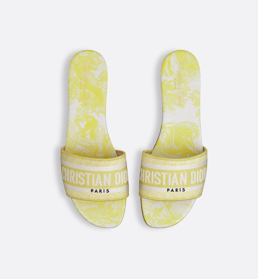 LEMON YELLOW Christian Dior WOMEN SHOES
