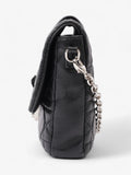 Christian Dior New Lock Black Lambskin Leather