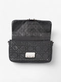 Christian Dior New Lock Black Lambskin Leather