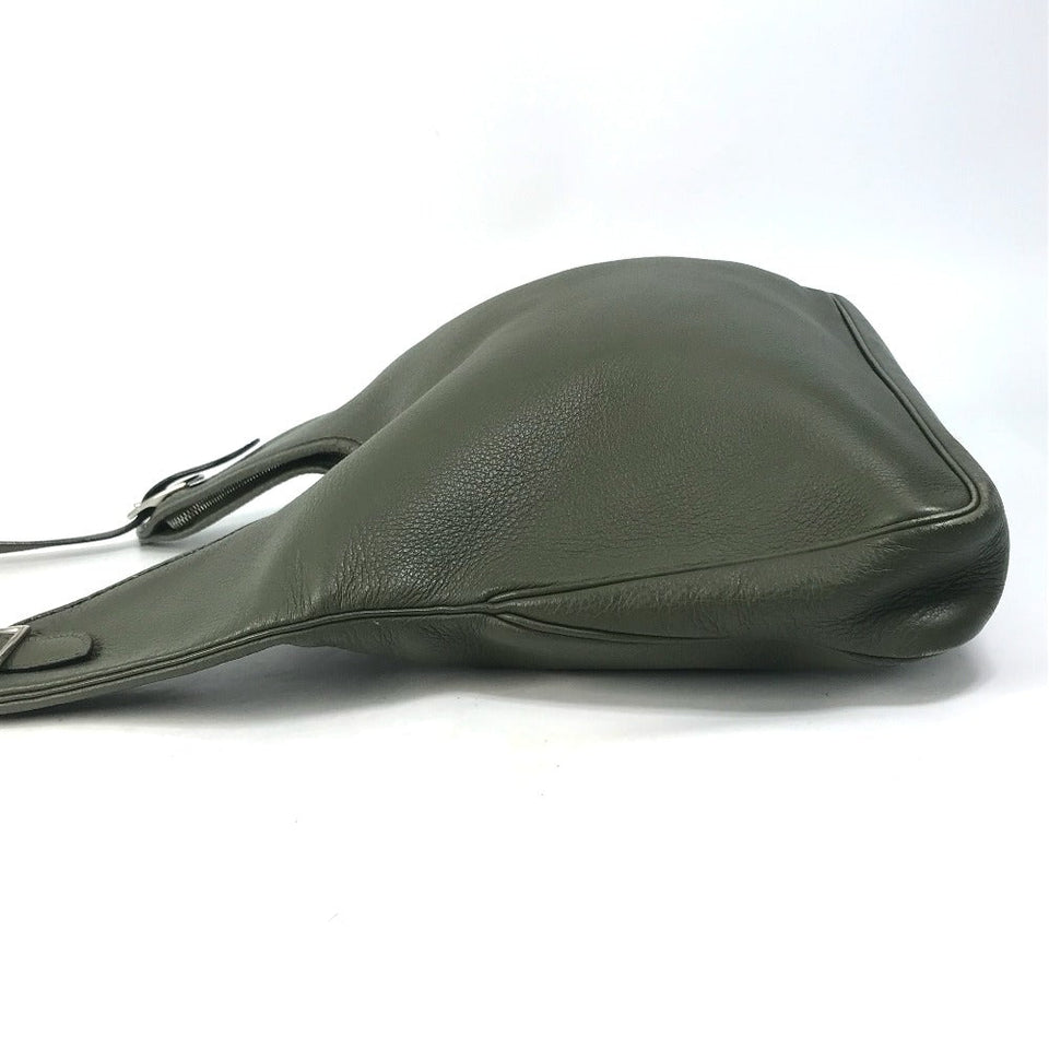 Hermes Shoulder Bag Fjord Khaki type Masai PM Women