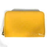 Gucci Coin case 255452 enamel yellow Sima line Micro Guccisima Women