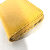 Gucci Coin case 255452 enamel yellow Sima line Micro Guccisima Women