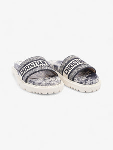 Christian Dior Dway White / Black Canvas EU 37.5 UK 4.5