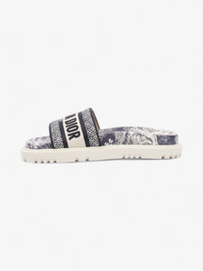 Christian Dior Dway White / Black Canvas EU 37.5 UK 4.5