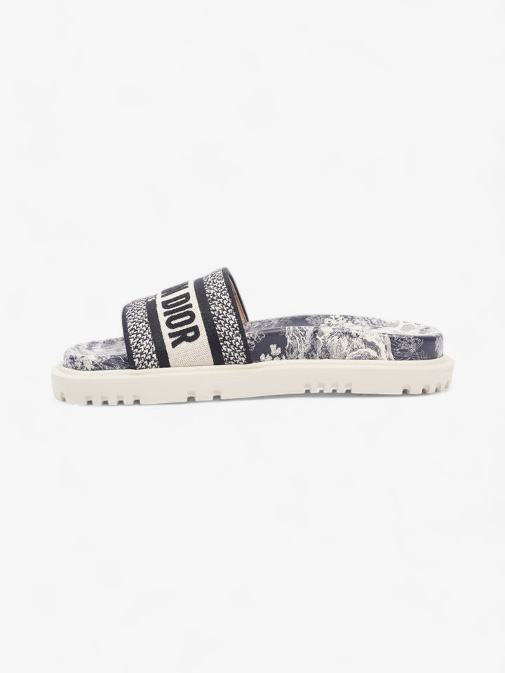 Christian Dior Dway White / Black Canvas EU 37.5 UK 4.5