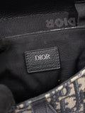 Christian Dior Saddle Homme Black Oblique Canvas
