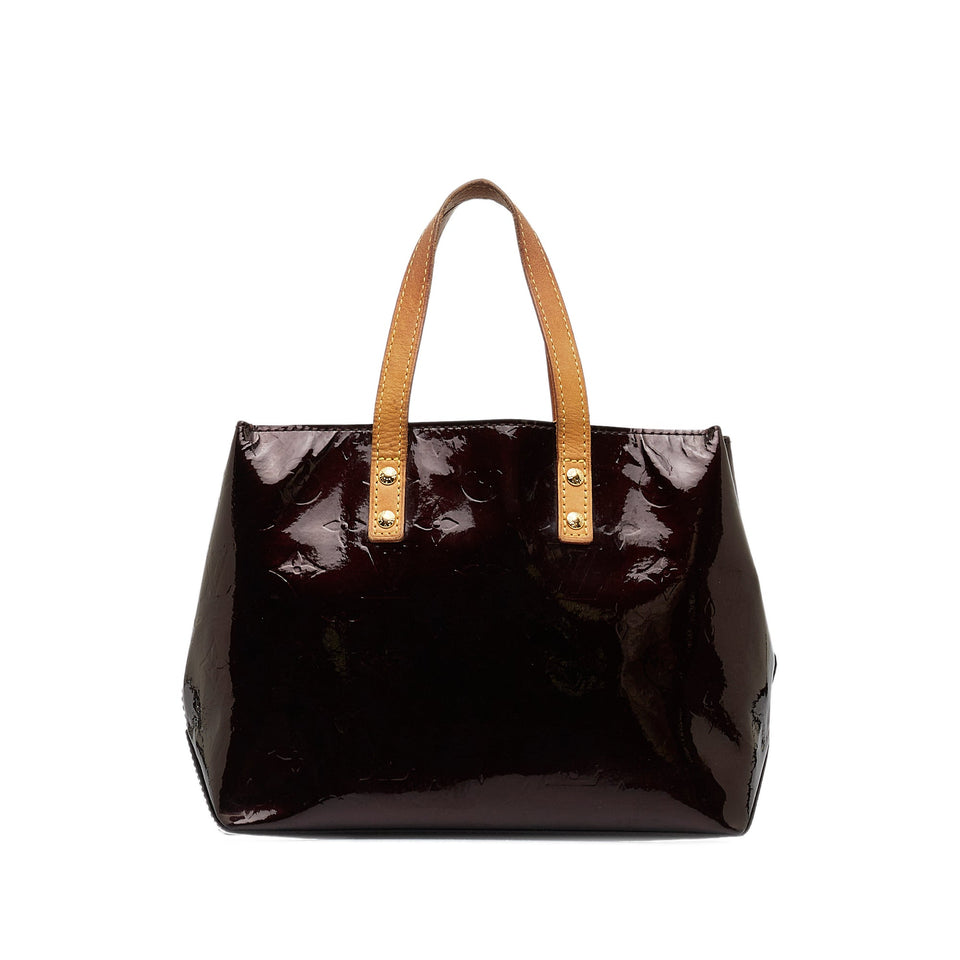 Louis Vuitton Monogram Vernis Reade PM HandBag