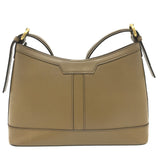 Burberry Shoulder Bag leather Brown Inner check one belt Women