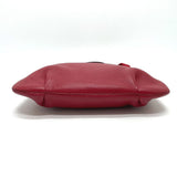 Hermes Shoulder Bag Taurillon Clemence Red Rodeo Women