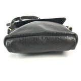 Gucci Shoulder Bag 223666 Sima leather Dark brown Guccisima GG mens