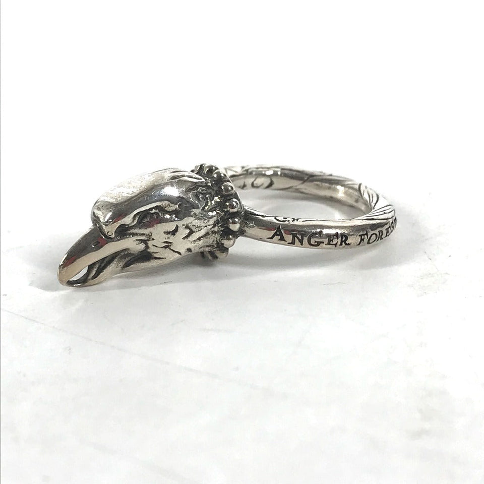 Gucci Ring SV925 Silver Anger Forest ANGER FOREST Eagle head 14