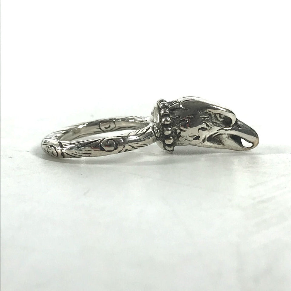 Gucci Ring SV925 Silver Anger Forest ANGER FOREST Eagle head 14