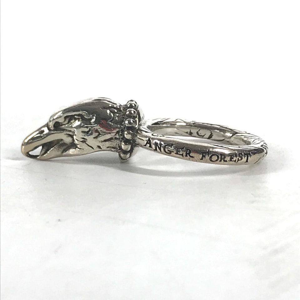 Gucci Ring SV925 Silver Anger Forest ANGER FOREST Eagle head 14