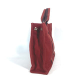 Hermes Handbag canvas Red Fool ToePM Women
