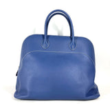 Hermes Handbag Calf leather blue Shoulder Bag Shoulder Bag Bolide Relax 45