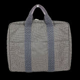 Hermes Handbag canvas gray Her Line PC case