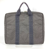 Hermes Handbag canvas gray Her Line PC case