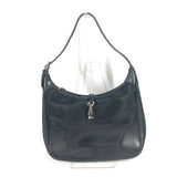 Hermes Shoulder Bag Straw, Leather black Trim 31 Trim 31
