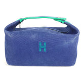 Hermes Handbag cotton blue BRID ABLACK GM BRID ABLACK GM