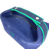 Hermes Handbag cotton blue BRID ABLACK GM BRID ABLACK GM