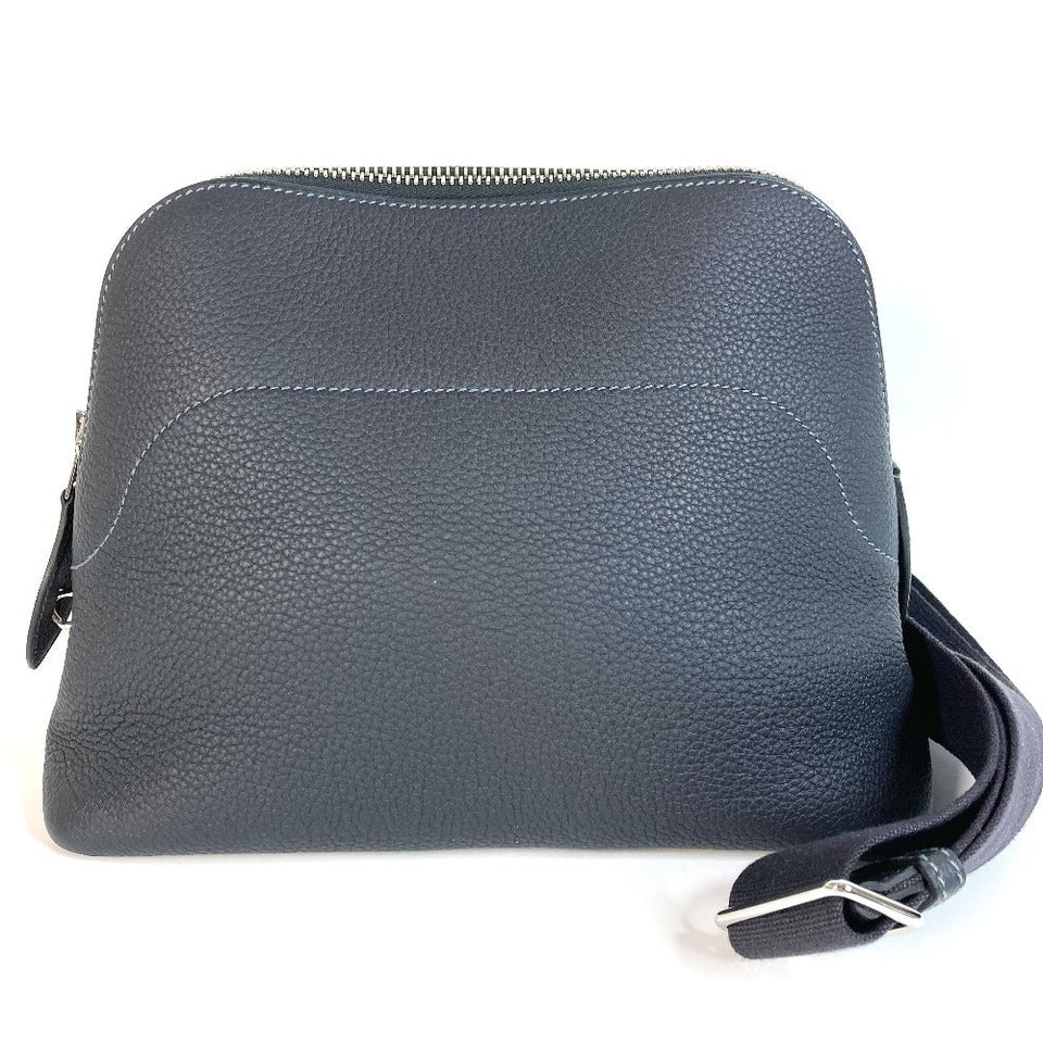 Hermes Shoulder Bag Togo Navy Bolide Messenger