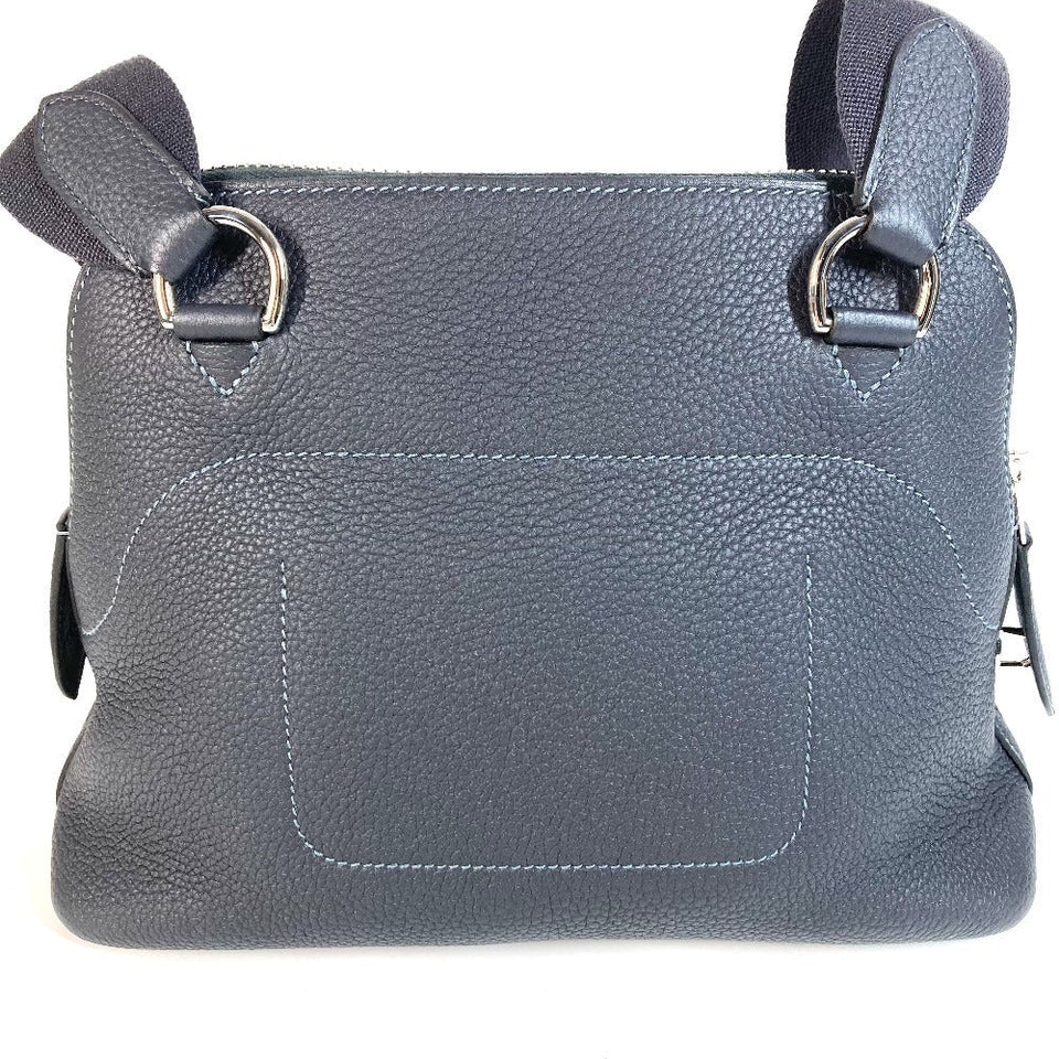 Hermes Shoulder Bag Togo Navy Bolide Messenger