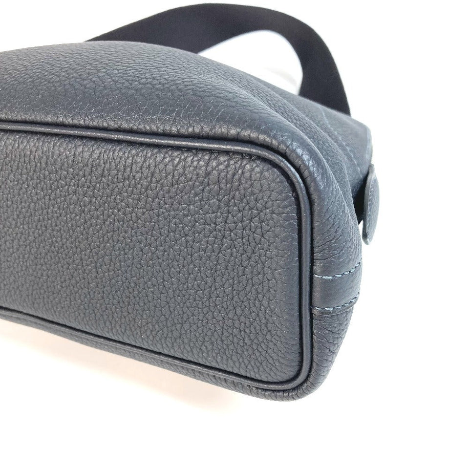 Hermes Shoulder Bag Togo Navy Bolide Messenger