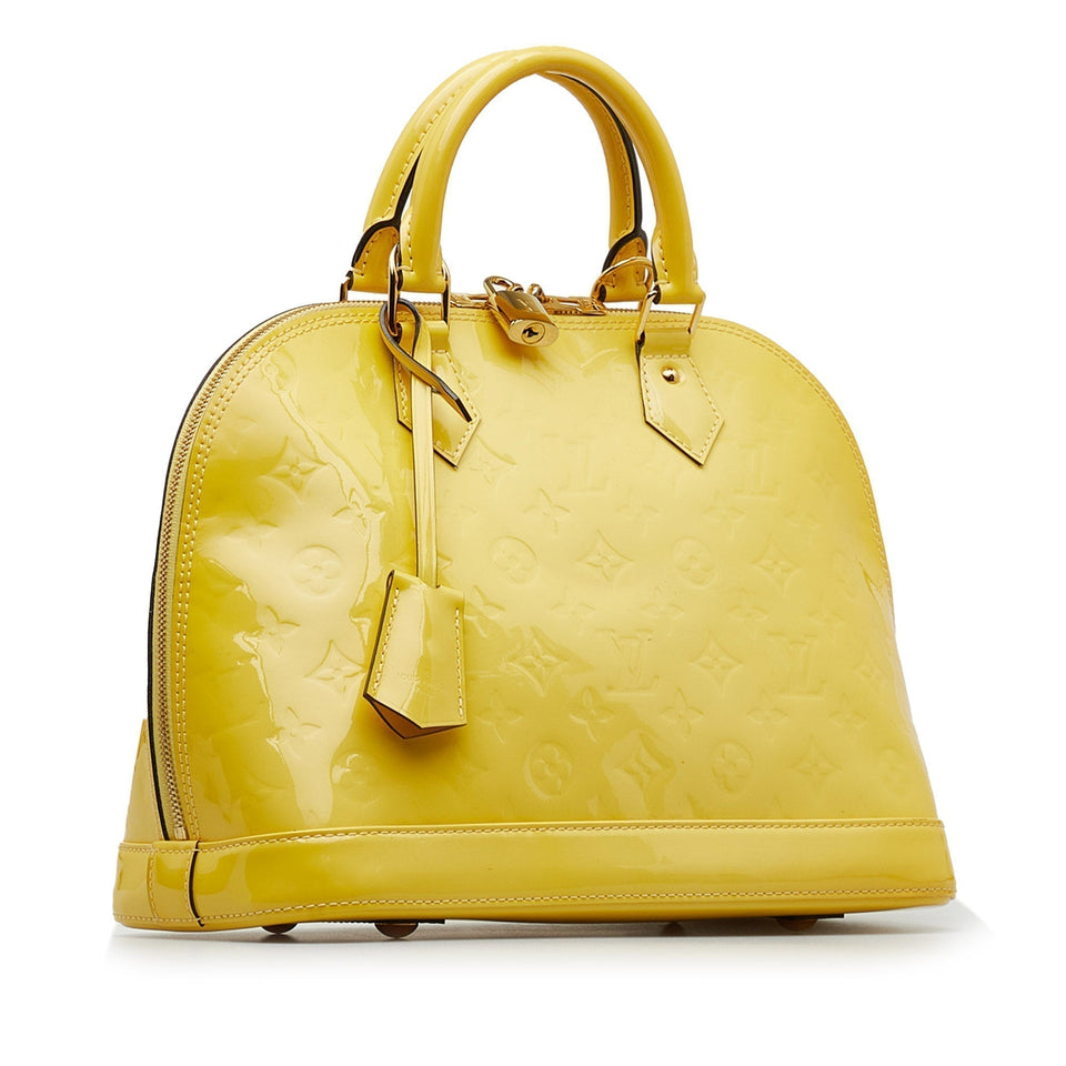 Louis Vuitton Monogram Vernis Alma PM HandBag