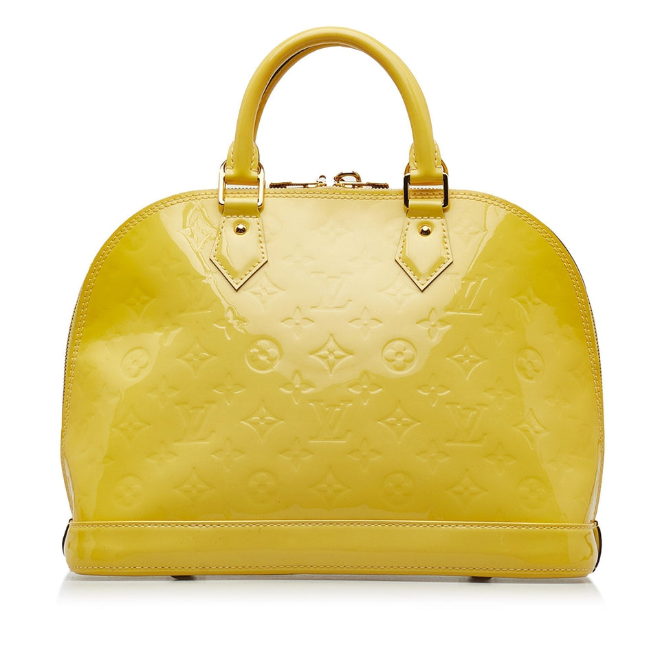 Louis Vuitton Monogram Vernis Alma PM HandBag
