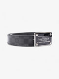 Louis Vuitton Inventeur Reversible Belt Damier Graphite Leather 95cm / 38"