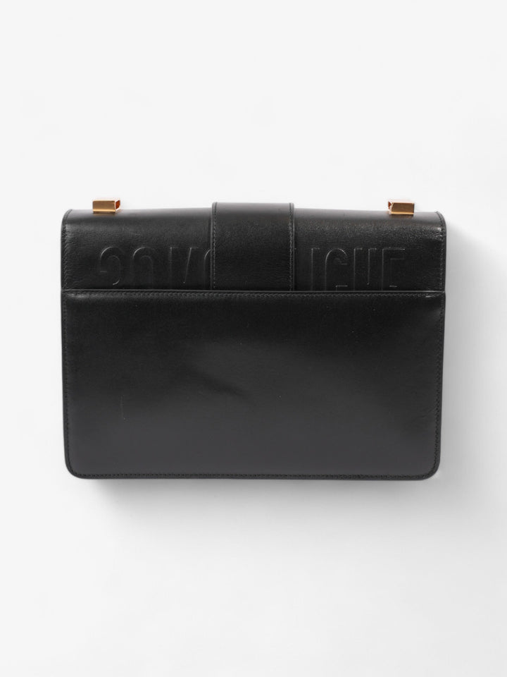Christian Dior 30 Montaigne Black Leather